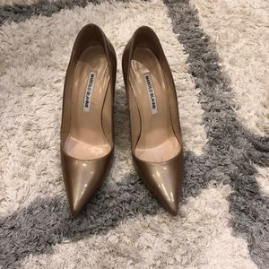 Manolo Blahnik Point-Toe Pumps